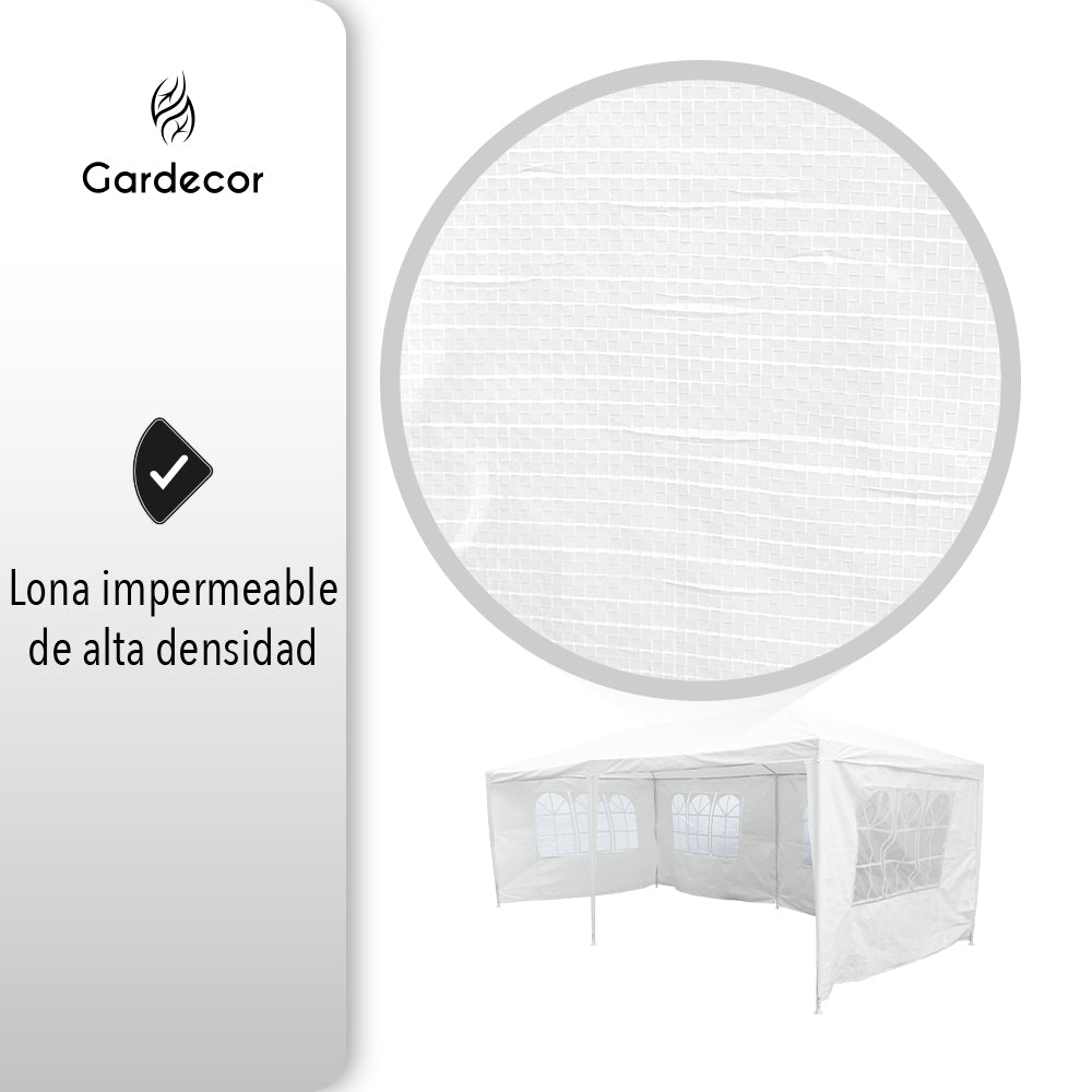 Carpa toldo con paredes 6x3 GARDECOR