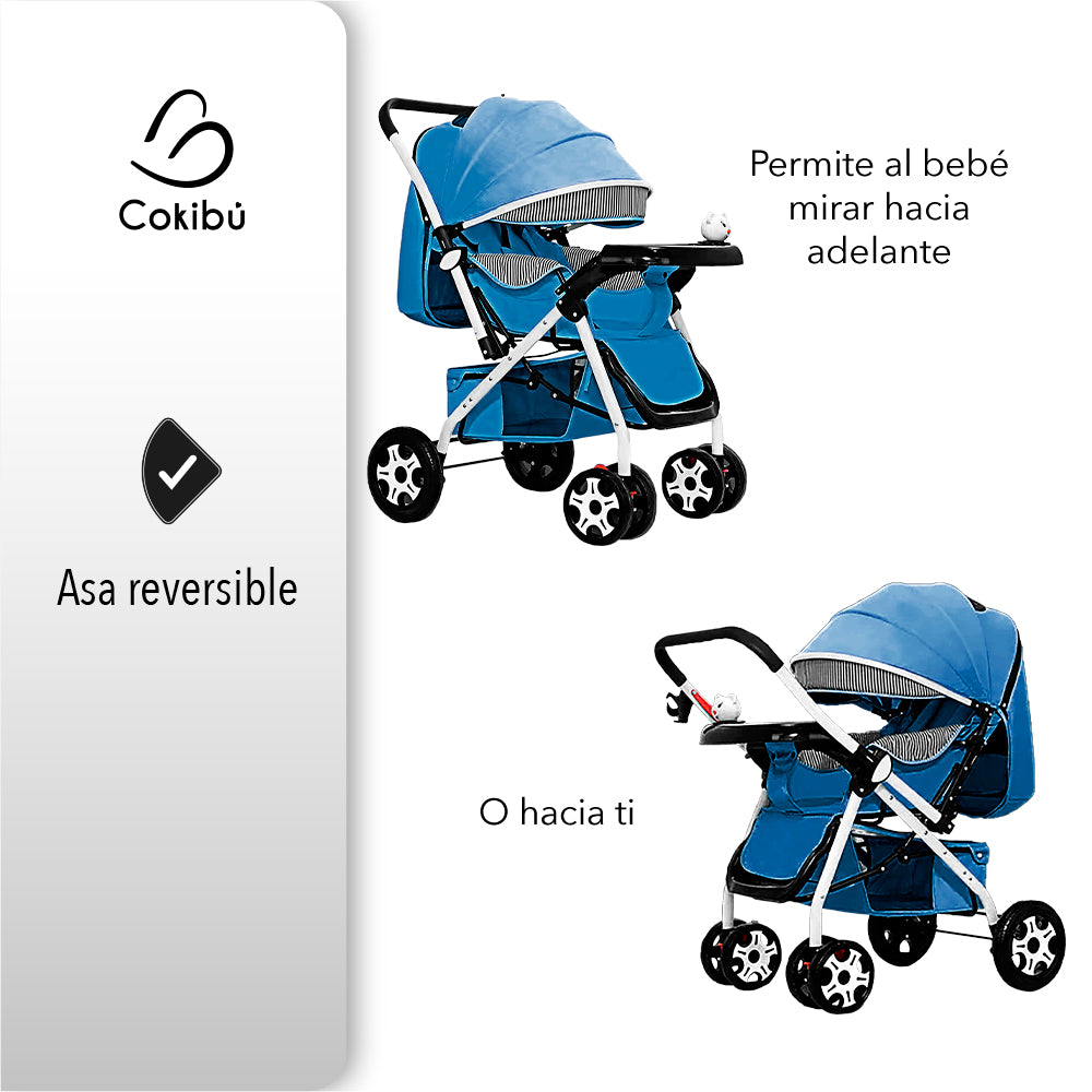 CARRIOLA DE BEBÉ PLEGABLE