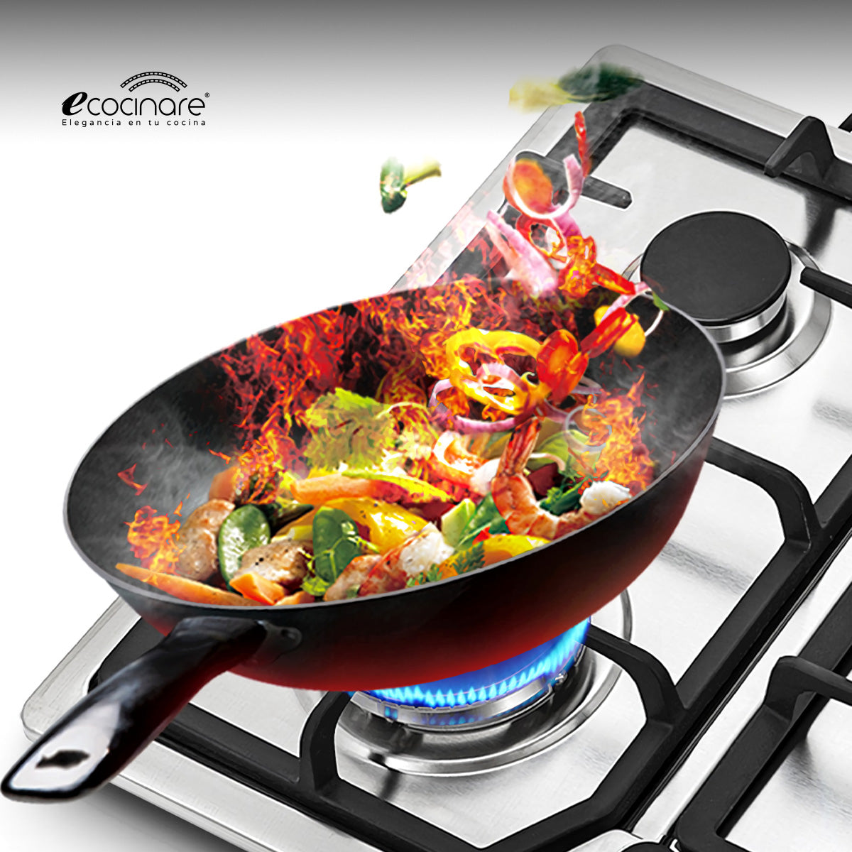 Estufa Parrilla de Gas de Acero Inoxidable Empotrable 4 Quemadores ECOCINAR
Con Ecocinare equiparás tu cocina como los profesionales. Nuestra parrilla de gas empotrable está fabricada en acero inoxidable de alta calidad que hará lucir tu hogar impecabl