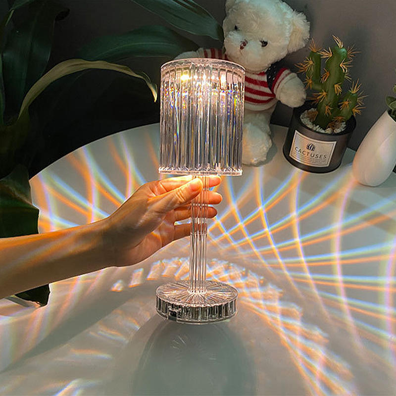 LAMPARA DE MESA LUCES LED