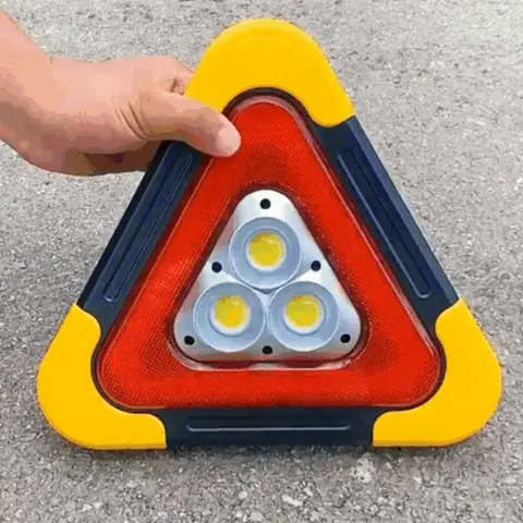 TRIANGULO LUCES LED PARA AUTO DE EMERGENCIA