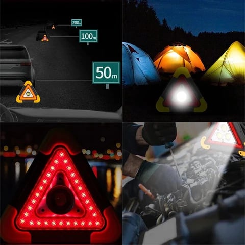 TRIANGULO LUCES LED PARA AUTO DE EMERGENCIA