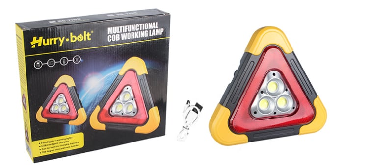 TRIANGULO LUCES LED PARA AUTO DE EMERGENCIA